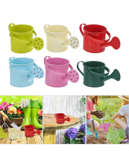 Mini Regadera de Metal Yardwe para Niños - 15x7.5 cm