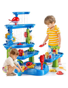 Mesa de Agua Sensorial para Niños MSKOLER 142x32x76 cm