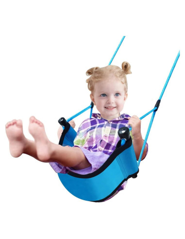 Columpio para Niños ROPECUBE Ajustable Azul 150 kg