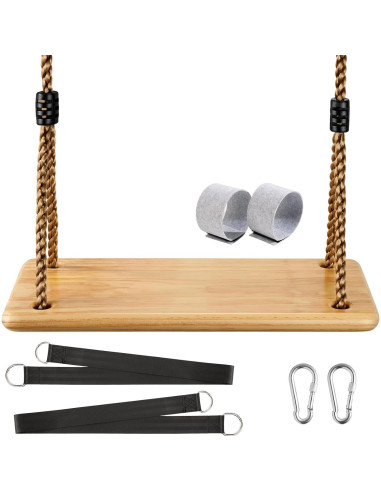 Columpio de Madera SimpleArt 43.9x19.6cm para Niños