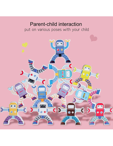 Juego de Rompecabezas Apilable de Madera Yunhe 0.59 kg