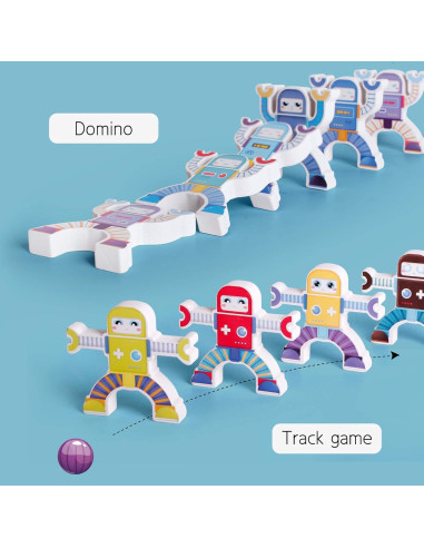 Juego de Rompecabezas Apilable de Madera Yunhe 0.59 kg