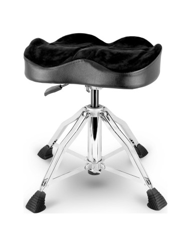 Trono Hidráulico ROWELL Ajustable 3D Negro 7.06 kg