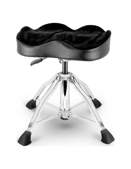 Trono Hidráulico ROWELL Ajustable 3D Negro 7.06 kg