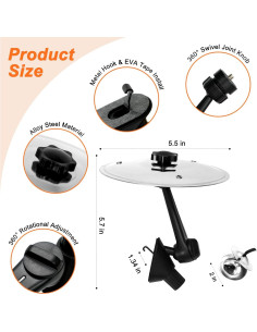 Cymbal de Coche Plata CCAV-S - Mini Instrumento de Percusión 2