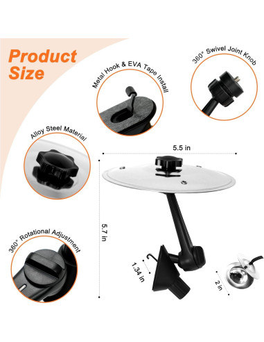 Cymbal de Coche Plata CCAV-S - Mini Instrumento de Percusión