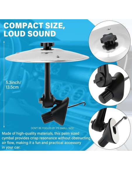 Platillo de Coche Ventilación Mini AS00025 Plata 108g