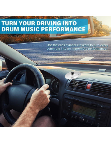 Platillo de Coche Ventilación Mini AS00025 Plata 108g