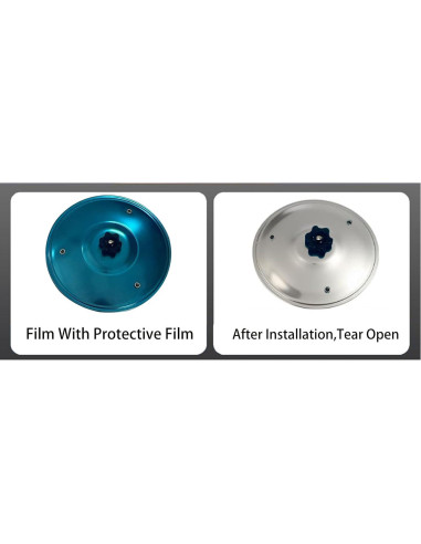 Platillo de Coche Ventilación Mini AS00025 Plata 108g