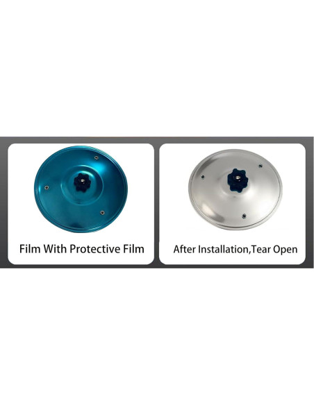 Platillo de Coche Ventilación Mini AS00025 Plata 108g