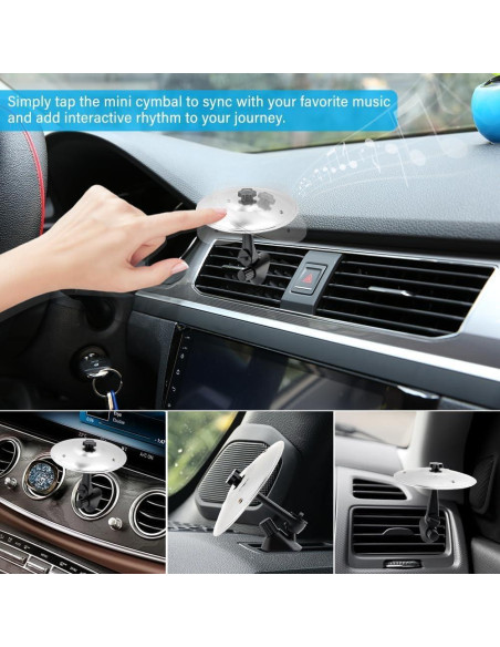 Platillo de Coche Ventilación Mini AS00025 Plata 108g