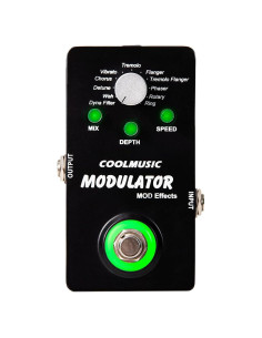 Pedal de Efectos Multi Modulador Coolmusic A-ME01 11 Modos