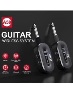 Sistema Inalámbrico para Guitarra Xvive A58 5.8GHz Sunburst 2