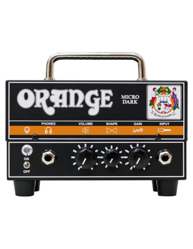 Amplificador de guitarra eléctrica Orange Micro Dark 20W Negro