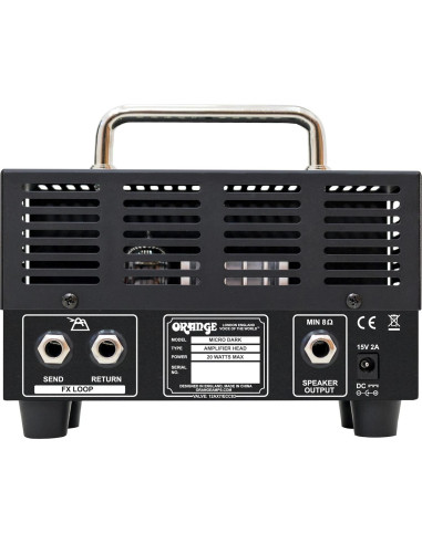 Amplificador de guitarra eléctrica Orange Micro Dark 20W Negro