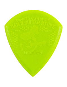 Pua de Precisión Mini Dans Guitar Store - Paquete de 10 - Nylon Verde 2