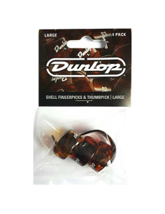 Púas de Guitarra JIM DUNLOP Plástico Grande Paquete de 4