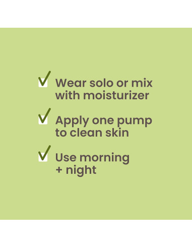 Suero Facial Antioxidante Burt's Bees 28.35 ml Té Verde