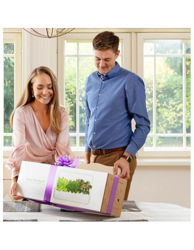 Kit Jardín Inteligente Click & Grow 9 Cápsulas Gris