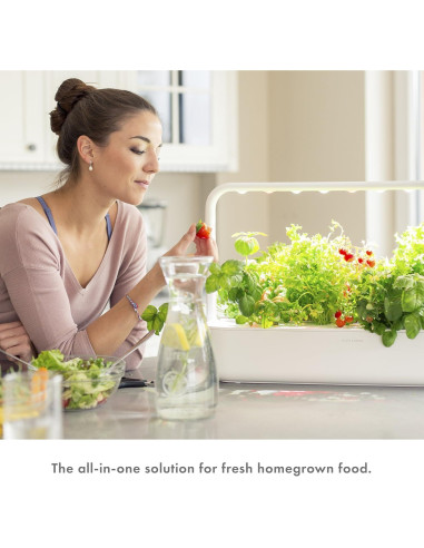 Kit Jardín Inteligente Click & Grow 9 Cápsulas Gris
