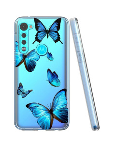 Funda Protectora TPU Motorola Moto G Stylus 2020 Mariposa Clara 2