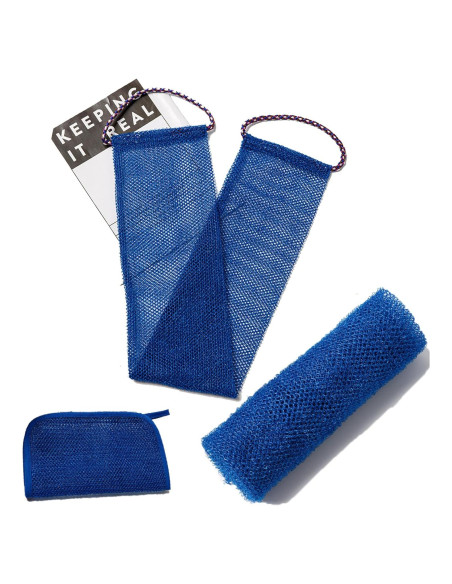 Kit de 3 Esponjas Exfoliantes de Red Africana Vootcker Kit de 3 Esponjas Exfoliantes de Red Africana Vootcker