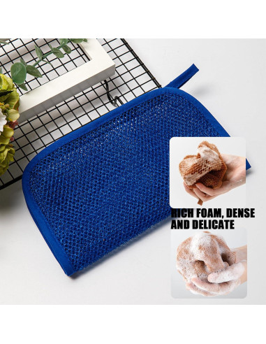 Kit de 3 Esponjas Exfoliantes de Red Africana Vootcker