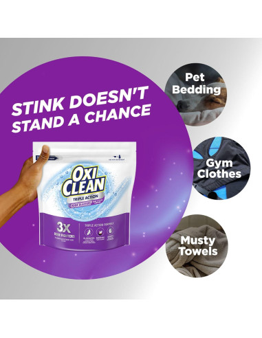 OxiClean Eliminador de Olores y Manchas en Polvo 1.81 kg