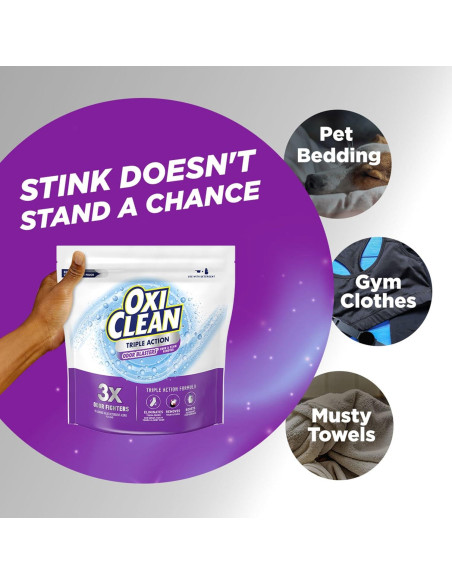 OxiClean Eliminador de Olores y Manchas en Polvo 1.81 kg