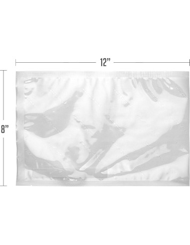 Bolsas de Sellado al Vacío OVENTE ACPSVPQ100, 100 pcs 20x30 cm