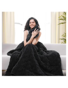 Manta con peso Drewin 121.9x182.9 cm 6.8 kg Sherpa Cuadros 3D