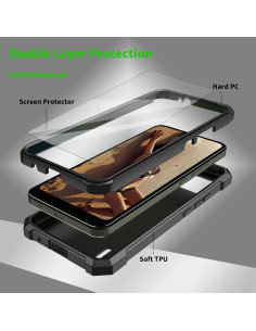 Funda Protectora para Nokia C210 2023 con Protector de Pantalla 2