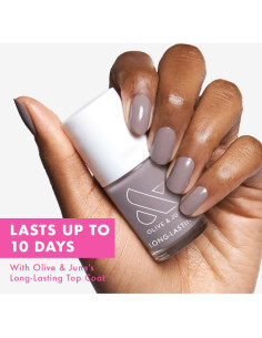 Esmalte de Uñas Olive & June AW Gris Cálido 15-Free 10 Días 2