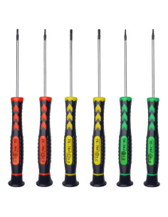 Juego de Destornilladores M-jump 6 Piezas Magnéticos Antideslizantes