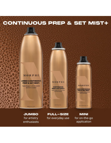 Spray Fijador de Maquillaje Morphe Mini 36.8 ml - Hidratante