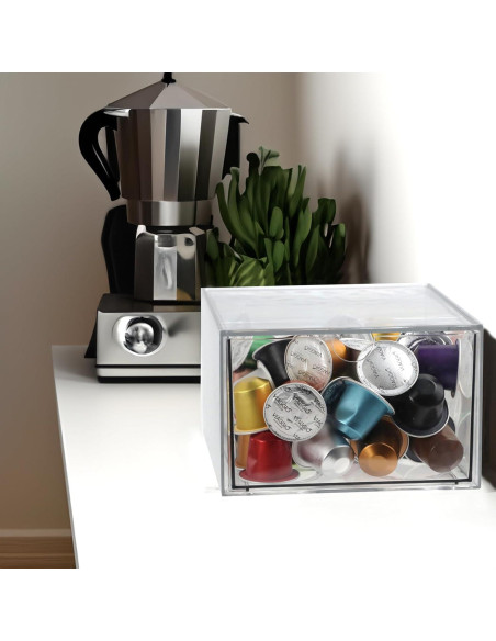 Organizador de Maquillaje Acrílico ZEXALOR 10 Cajones 16.5 cm