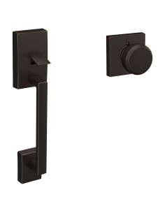 Juego de Manijas de Entrada Frontal SCHLAGE Bronce Envejecido