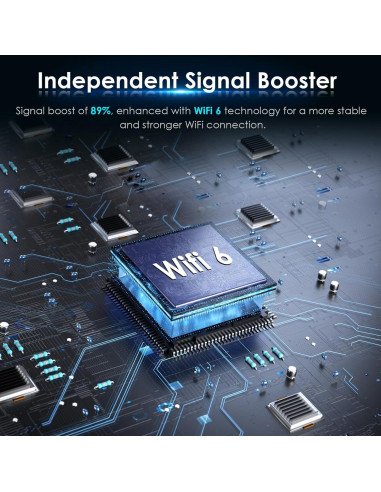 Extensor de WiFi 6 ZMISDRI M-AX05 Doble Banda 1200Mbps