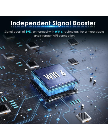 Extensor de WiFi 6 ZMISDRI M-AX05 Doble Banda 1200Mbps