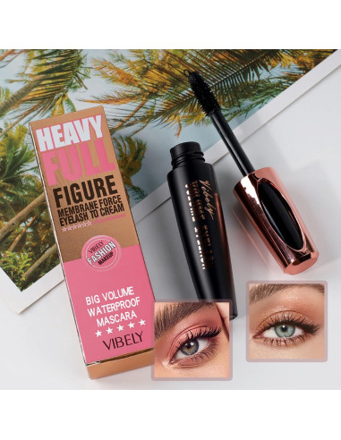 Máscara de Pestañas 4D FYEBOO a Prueba de Agua 3 Piezas