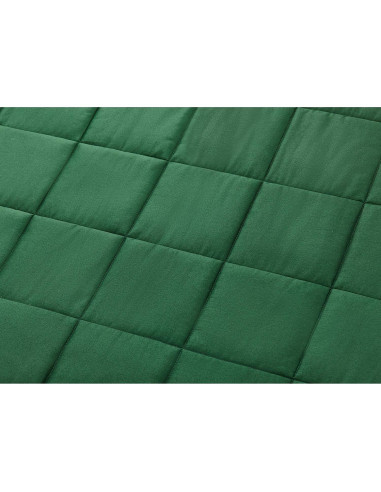 Manta con Peso RelaxBlanket Verde Oscuro 60x80" 4.54kg
