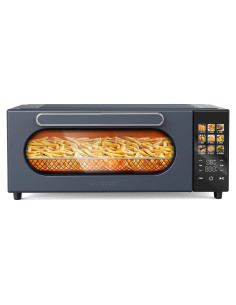 Horno Tostador SEEDEEM 15L 10 en 1 Pantalla Táctil 1800W Gris