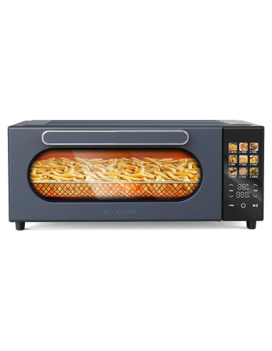 Horno Tostador SEEDEEM 15L 10 en 1 Pantalla Táctil 1800W Gris