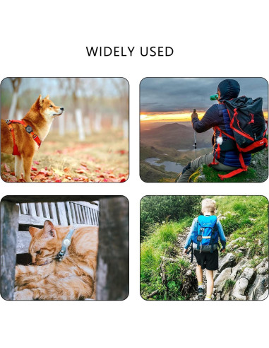 Soporte de Collar para Airtag POHNUI - Funda Protectora para Mascotas