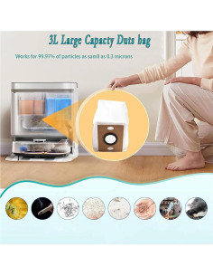 Bolsas de Reemplazo para Aspiradora ILIFE A12 Pro - 8 Paquetes 2