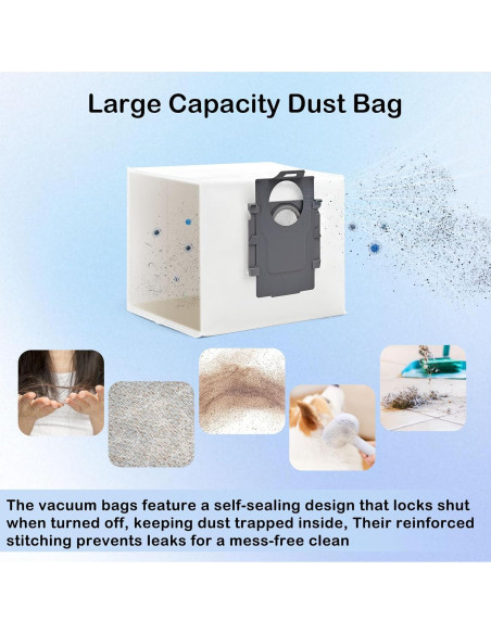 Kit de Repuestos iKuKurun para Aspiradora Roborock Q7/Q7+ Kit de Repuestos iKuKurun para Aspiradora Roborock Q7/Q7+