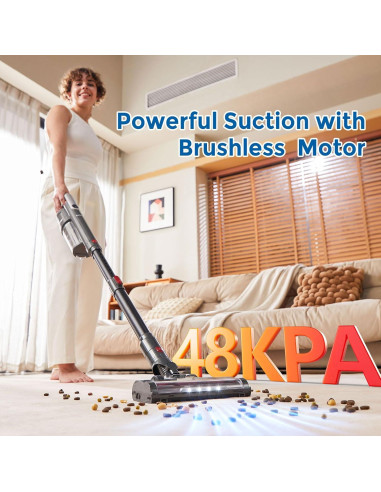 Aspiradora Inalámbrica RONEAIR V260B 0.8L para Mascotas