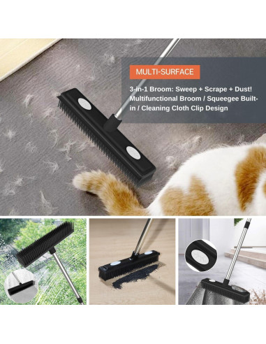 Aspiradora Robot Thamtu con Navegación Inteligente y Escoba de Goma