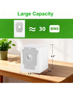 6 Bolsas de Reemplazo para Aspiradora iRobot Roomba ITEHZTO 2