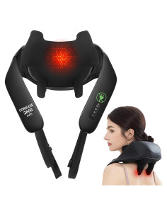 Masajeador Inalámbrico Shiatsu MASGRE U20-2600 con Calor 6D